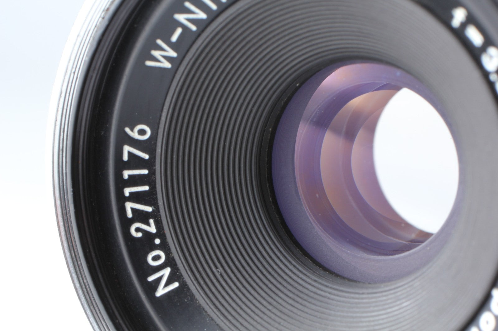 Late "MINT+++" Nikon W-Nikkor 3.5cm 35mm f/2.5 Lens Black for S Mount From JAPAN